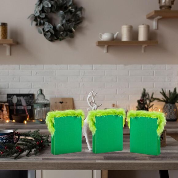 yousoontic 3 Pcs Christmas Tiered Tray Decor (3738) - Picture 5 of 5